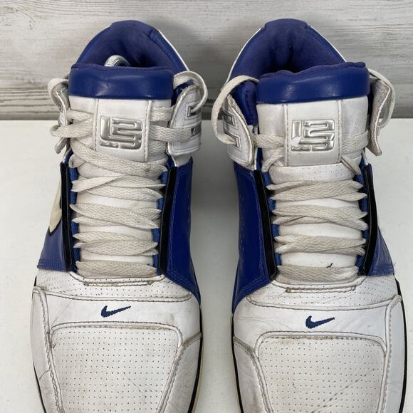 Nike Air ZOOM Generation LeBron‎ James OG Royal Shoes 308573-112 VTG Size 11